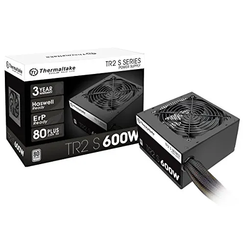 Thermaltake TR2 S 600 W 80 Plus - alimentation vue principale