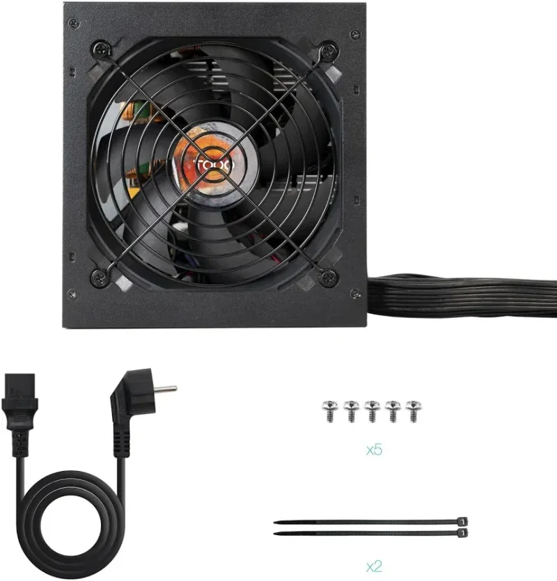 Fuente de Alimentación TooQ TQHELIOS-850SP 850W 80 PLUS Bronze ventilateur 120 mm - image 2
