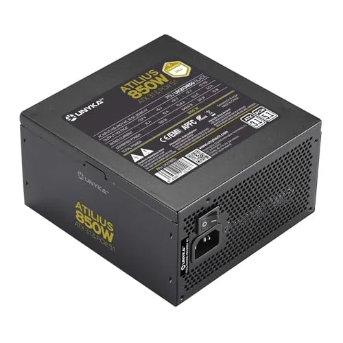 UNYKAch ATILIUS 3.1 850W 80+ Gold full modulaire - vue 3