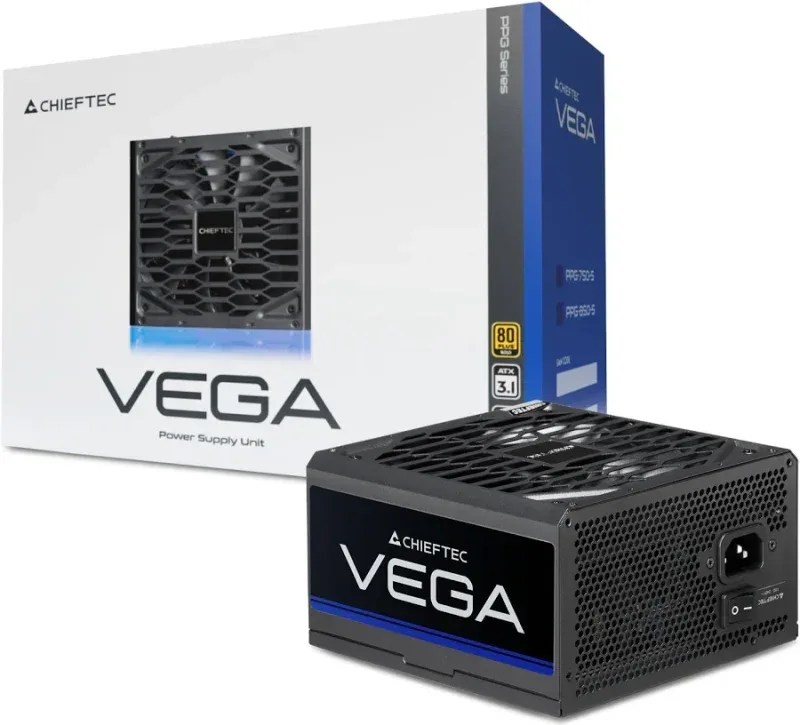 Vega PPG-850-S Watt unité d''alimentation d''énergie 20+4 pin ATX ATX Noir alimentation 850 watt - image 2
