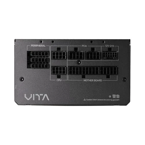 VITA GM 1000W modulaire noir - vue 4