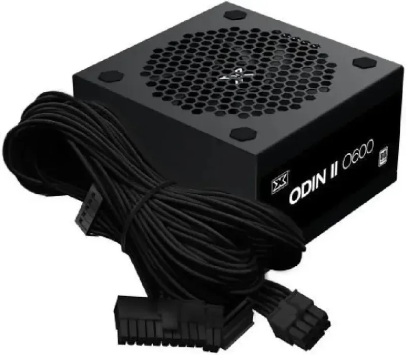 Fuente de Alimentación Xigmatek Odin II 600W Certification 80 PLUS ventilateur 12cm - image 5