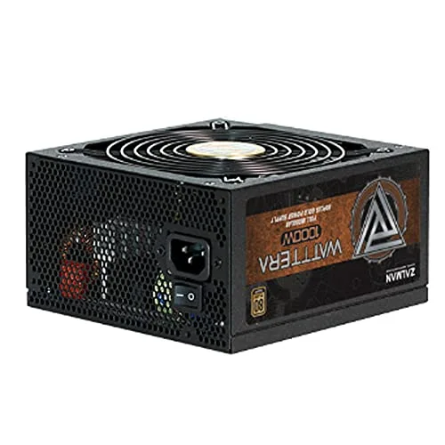 ZALMAN WattTera 1000W (80+ Gold) - Alimentation PC modulaire - vue 3