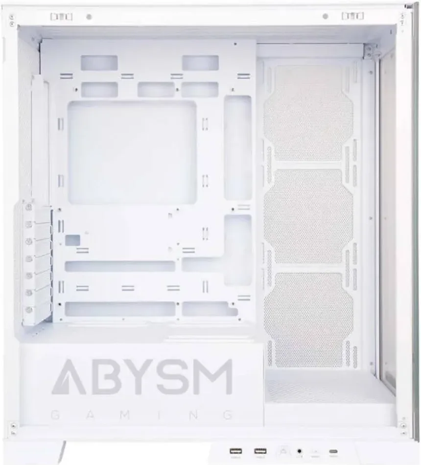 Abysm Danube Sava H500 ATX RGB White - vue 3
