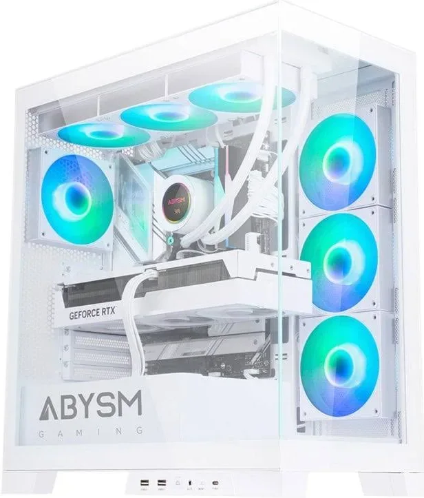 Abysm Danube Sava H500 ATX RGB White