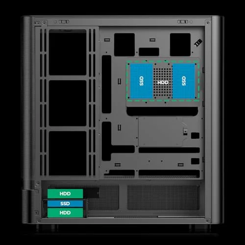 Abysm Danube Sava H500 II Air ATX RGB - vue 5
