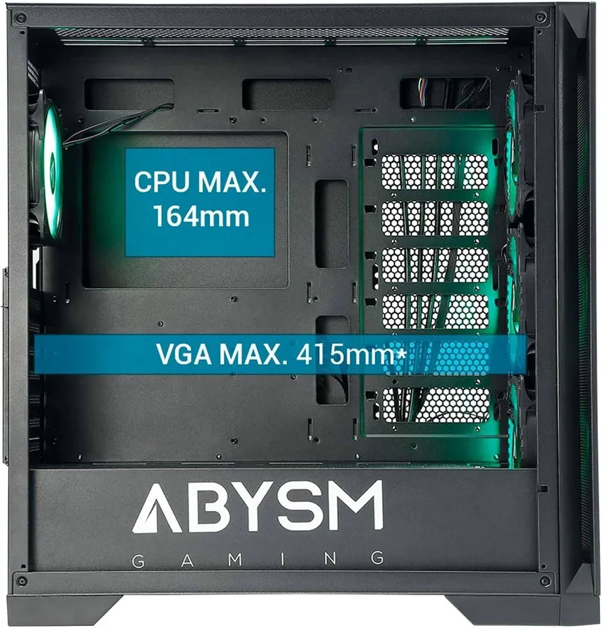 Abysm Gaming Danube Mura BX300 E-ATX RGB - vue 5