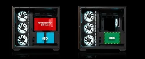 Abysm Sava Nature 285B ATX RGB - vue 6