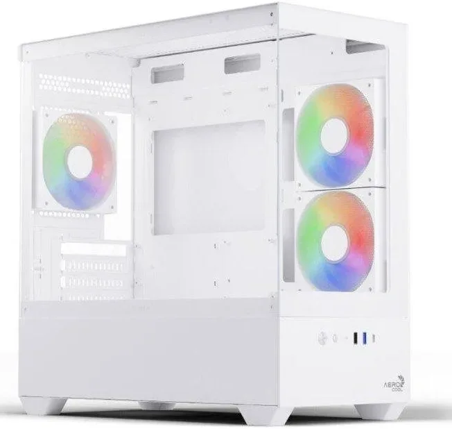 Aerocool P300D Digi-G mATX White