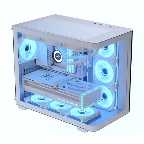 AeroCool P500C ATX RGB White - vue 3