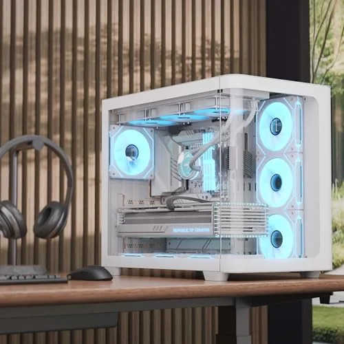 AeroCool P500C ATX RGB White - vue 5