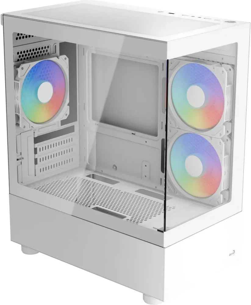 AeroCool Viewport Mini-G-WT-v4 mITX RGB - vue 2
