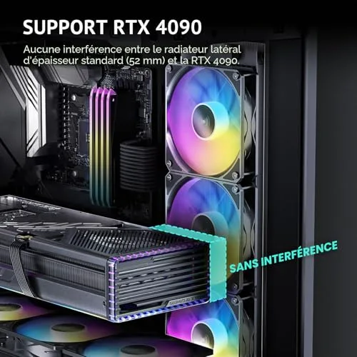 Antec C7 ARGB ATX RGB - vue 8