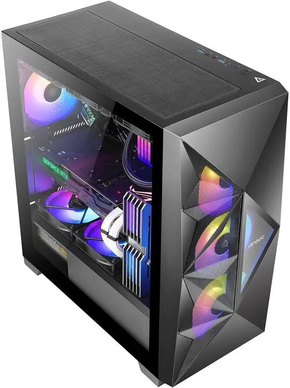 Antec DF800 FLUX ATX RGB - vue 3