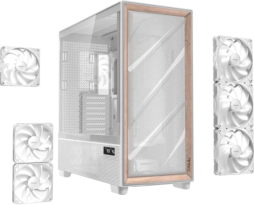 Antec FLUX PRO White E-ATX - vue 4