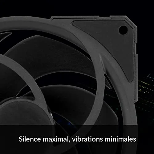 ARCTIC BioniX P120 A-RGB (Pack de 3) - Ventilateur 120mm A-RGB pour boitier PC - vue 6