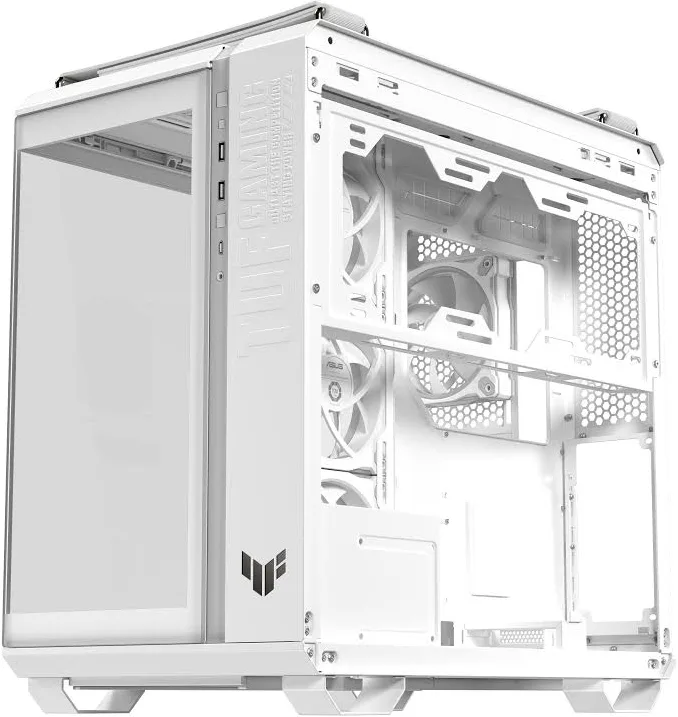 Asus GT502 Horizon ATX RGB White - vue 3