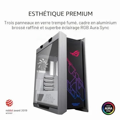 ASUS ROG STRIX HELIOS White ATX - vue 2
