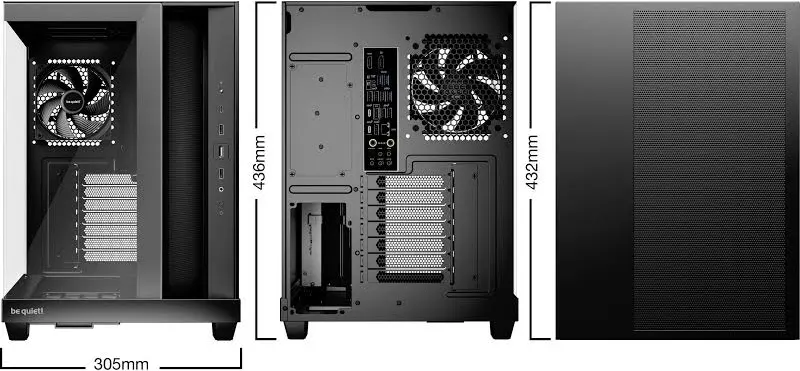 be quiet! Light Base 500 ATX - vue 4