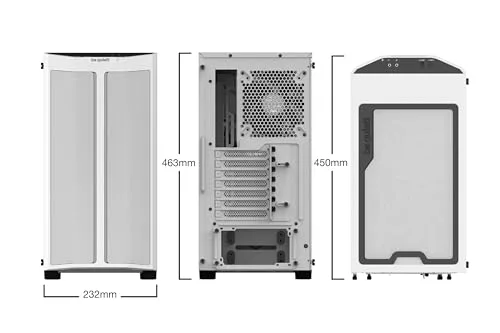 be quiet! Pure Base 500DX ATX White - vue 2