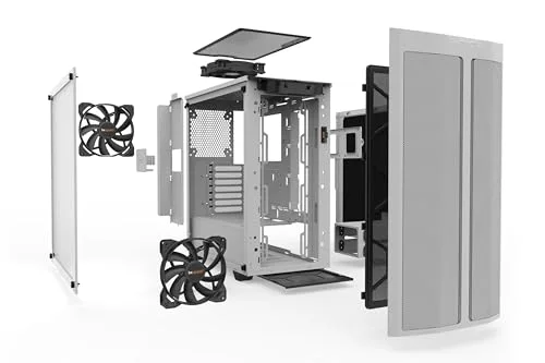 be quiet! Pure Base 500DX ATX White - vue 4
