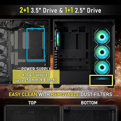 BitFenix Ceto ATX RGB - vue 9