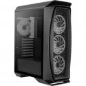 Boîtier Gamer ATX - Aerocool - AEROONEDUOBKV1 - 4 Ventilateurs ARGB - Verre Trempé - Noir - vue 7