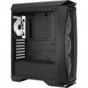 Boîtier Gamer ATX - Aerocool - AEROONEDUOBKV1 - 4 Ventilateurs ARGB - Verre Trempé - Noir - vue 9