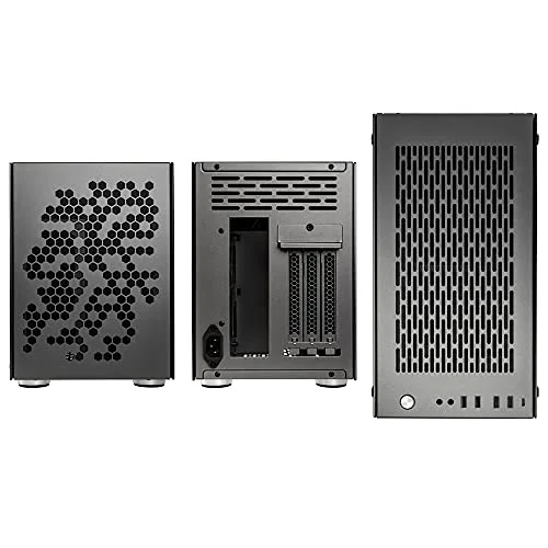 Boîtier Mini Tour Mini ITX Rocket Heavy Vented Edition avec Panneau Vitré Gris - vue 4