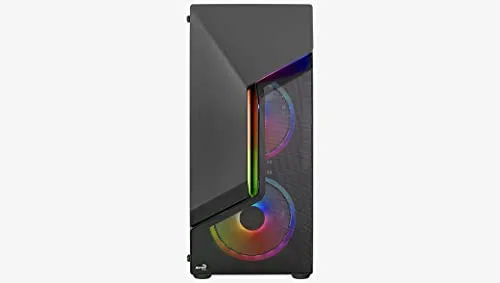 Boîtier Moyen Tour ATX - AeroCool - Scape V2 RGB - Panneau vitré - Circulation dair améliorée - Noir - vue 2