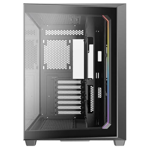 Boitier Moyen Tour ATX - ANTEC - Constellation C5 - Noir - Design élégant - Panneaux vitrés - vue 2