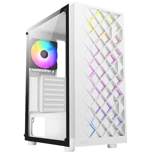 AZZA Spectra RGB Blanc ATX Mid Tower