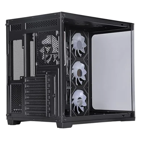 Boitier Moyen Tour ATX - iTek - Dark Cave Curved - Noir - 2 USB 3.0 - Type-C - vue 5