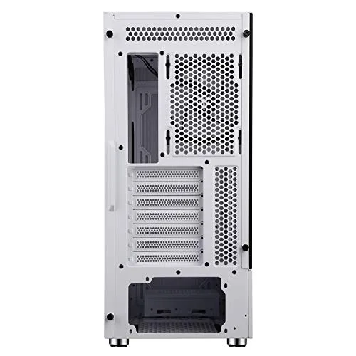 Boitier Moyen Tour ATX - iTek - Vertibra S210 RGB - Blanc - Panneau Vitré - Eclairage RGB - vue 5