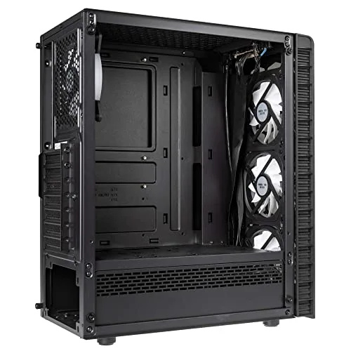Boitier Moyen Tour - Kolink - Observatory Lite RGB - Couleur noir - Taille ATX - Châssis Midi - vue 2