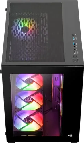 Boîtier PC - AEROCOOL - Dryft G v2 (Noir) - Cube - Format ATX - Sans alimentation - vue 3