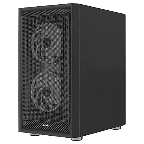 Boîtier PC - AEROCOOL - Graphite G V3 - Boitier sans alimentation - Moyen tour - Format ATX - Noir ( ACCM-PB24133.11 ) - vue 6