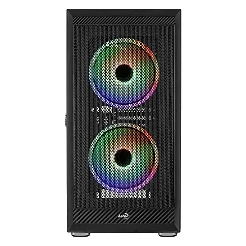 Boîtier PC - AEROCOOL - Graphite G V3 - Boitier sans alimentation - Moyen tour - Format ATX - Noir ( ACCM-PB24133.11 ) - vue 7