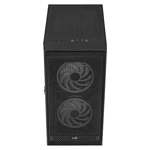 Boîtier PC - AEROCOOL - Graphite G V3 - Boitier sans alimentation - Moyen tour - Format ATX - Noir ( ACCM-PB24133.11 ) - vue 9