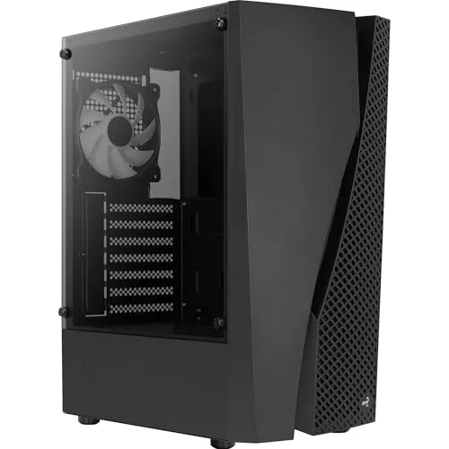 Boîtier PC ATX - Aerocool - WAVEBKV3 - Verre Trempé - 4 Ventilateurs RGB - Noir - vue 2