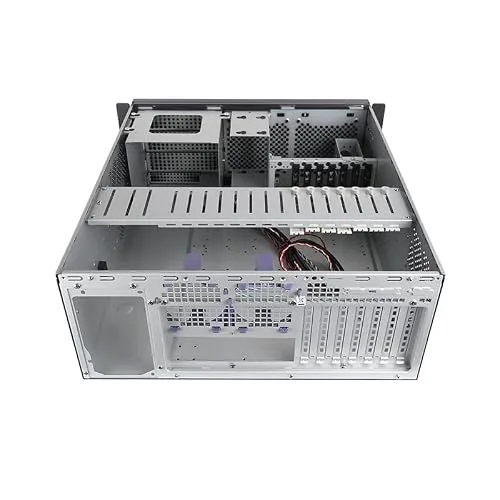Boitier PC - Chieftec - UNC-409S-B-OP - Rack 19 4U - Noir - Alimentation 400W - vue 5