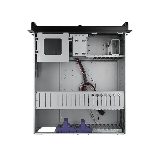 Boitier PC - Chieftec - UNC-409S-B-OP - Rack 19 4U - Noir - Alimentation 400W - vue 7
