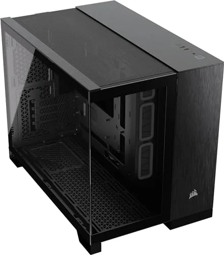 Corsair 2500X Noir Micro-ATX avec panneau latéral verre trempé