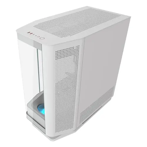 Boîtier PC - Cougar - FV270 - Verre trempé incurvé - Blanc - Installation sans outil - vue 3