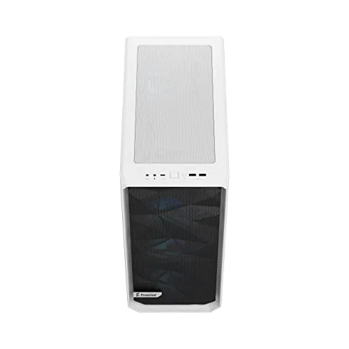 Boîtier PC FRACTAL DESIGN Meshify 2 Compact RGB White TG Clear Tint ATX - vue 7