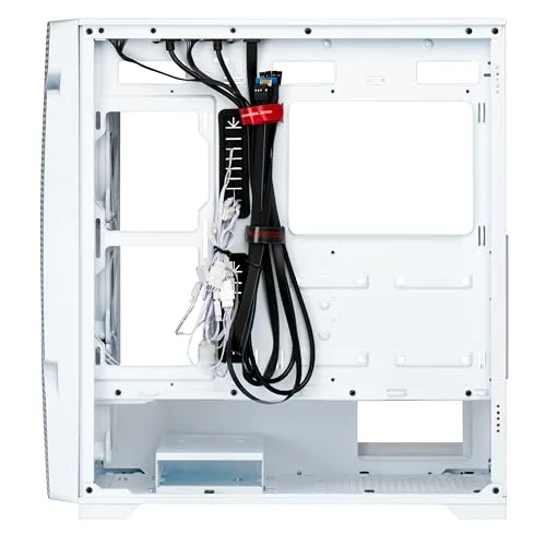 Boîtier PC Gamer - Enermax - ECA-MS31-WW-ARGB - Blanc - 4 ventilateurs ARGB PWM - Support VGA inclus - vue 5