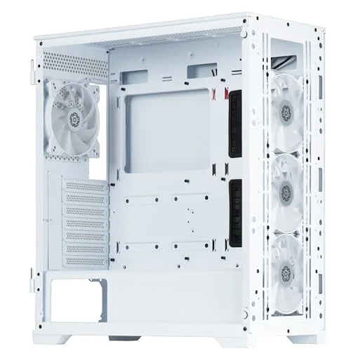 Boîtier PC Gamer - Enermax - ECA-MS31-WW-ARGB - Blanc - 4 ventilateurs ARGB PWM - Support VGA inclus - vue 6