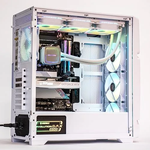 Boîtier PC Gamer - Enermax - ECA-MS31-WW-ARGB - Blanc - 4 ventilateurs ARGB PWM - Support VGA inclus - vue 7