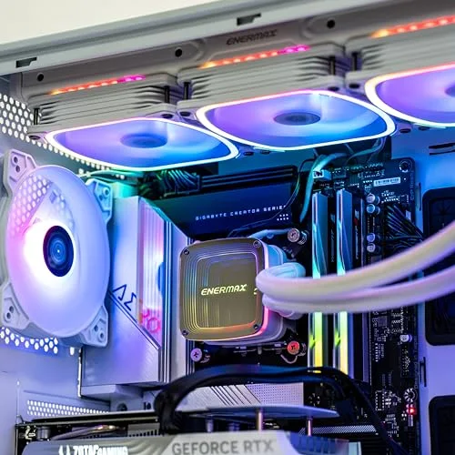 Boîtier PC Gamer - Enermax - ECA-MS31-WW-ARGB - Blanc - 4 ventilateurs ARGB PWM - Support VGA inclus - vue 8