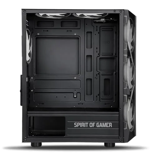 Boitier PC Gamer Spirit Of Gamer Rogue 7 - RGB 6 Ventilateurs ARGB Verre Trempé - vue 4